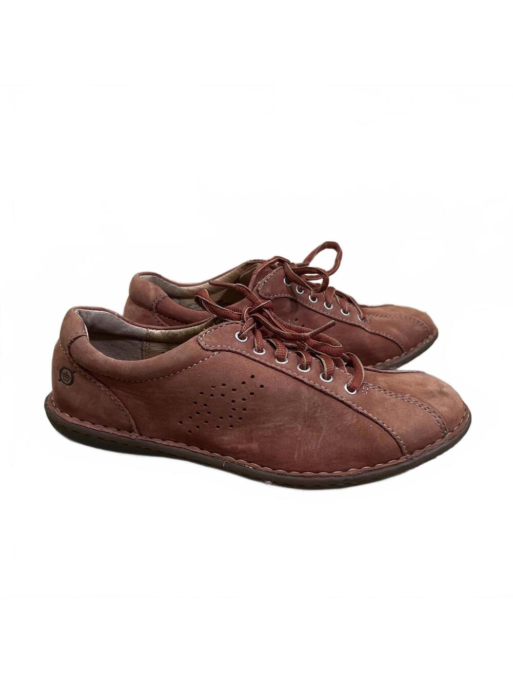 Born Women's Brown Leather Oxfords Size 8 Boho Cottagecore Shoe W9643